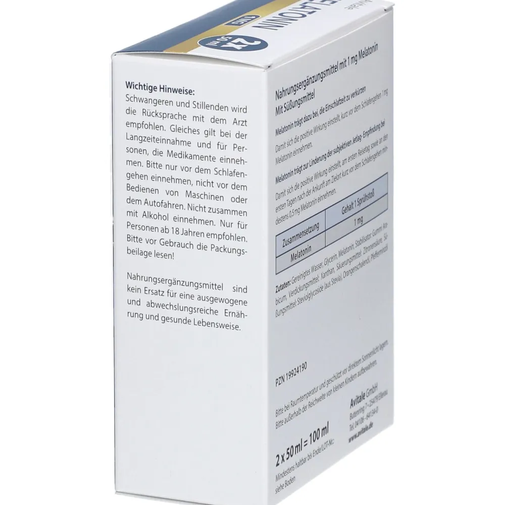 Melatonin 1 mg Einschlaf-Spray Sparpack> New