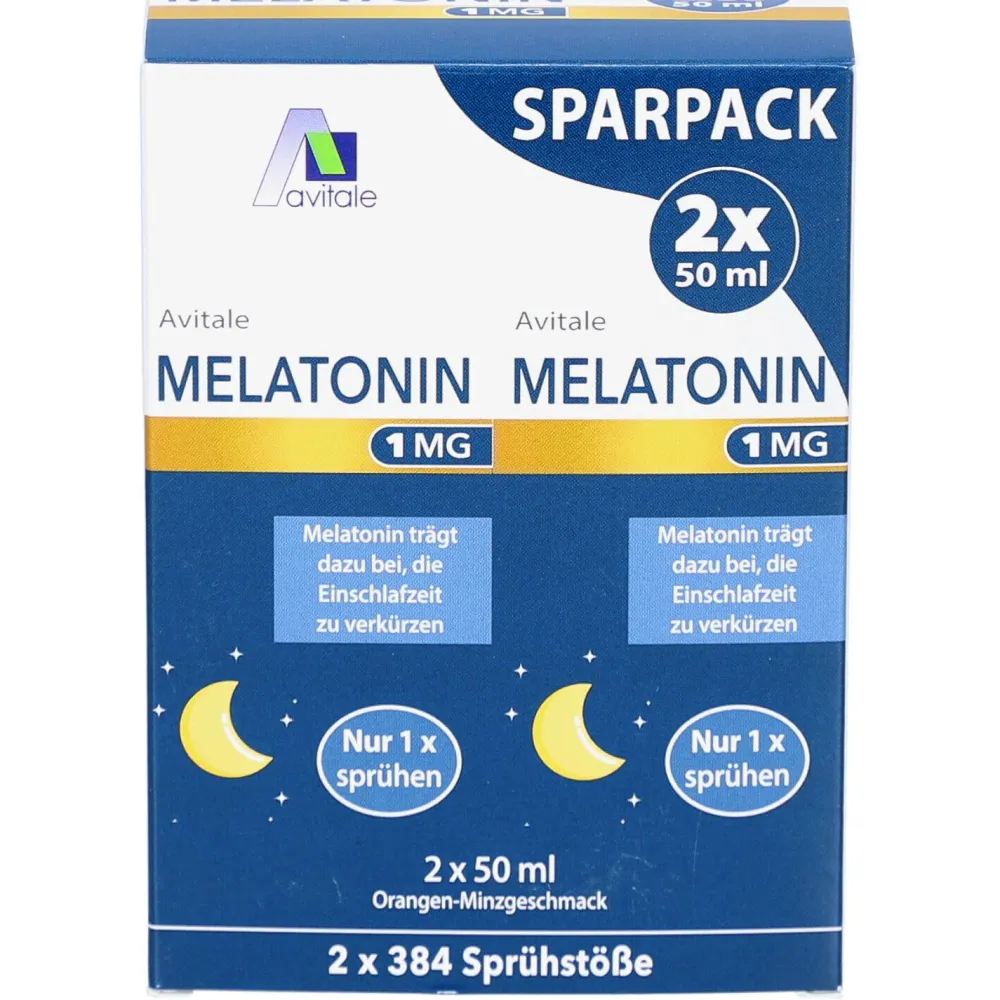 Melatonin 1 mg Einschlaf-Spray Sparpack> New