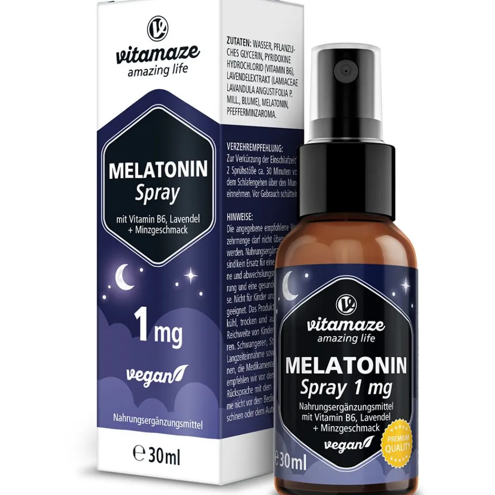 MELATONIN Spray 1 mg>vitamaze Hot