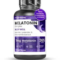 Melatonin Vitastrong Komplex, 365 Mikro-Tabletten>