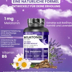 Melatonin Vitastrong Komplex, 365 Mikro-Tabletten><noscript><img width=