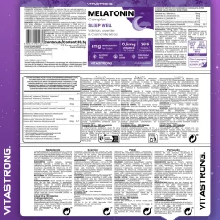 Melatonin Vitastrong Komplex, 365 Mikro-Tabletten><noscript><img width=