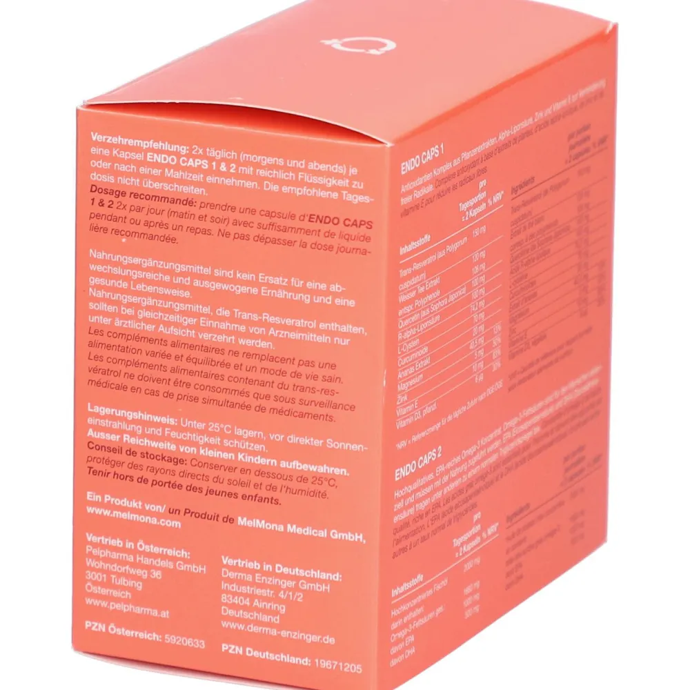 MelMona Endo Caps Duo – Nahrungsergänzung bei Menstruationsbeschwerden> Discount