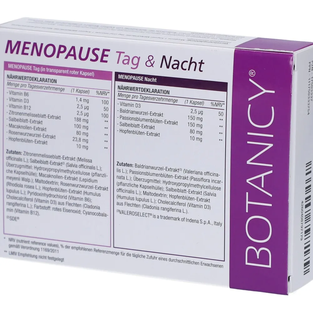 MENOPAUSE Tag & Nacht|BOTANICY Outlet