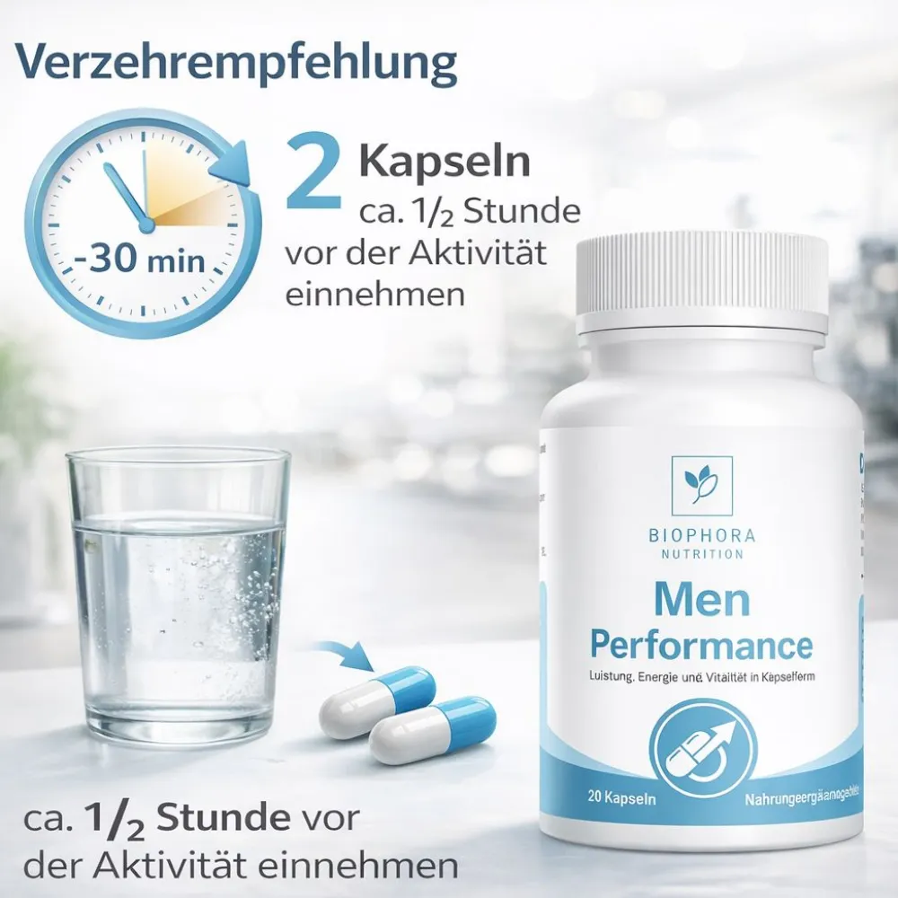 Men Performance | Hochdosierte Männer-Formel | Erwecke dein volles Potenzial | Rezeptfrei> Online