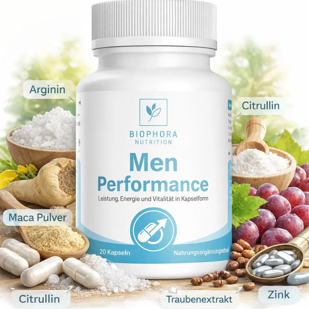 Men Performance | Hochdosierte Männer-Formel | Erwecke dein volles Potenzial | Rezeptfrei> Online