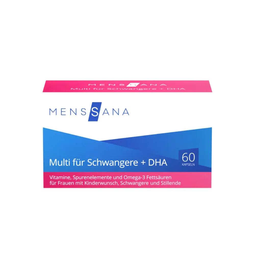 Multi für Schwangere + DHA>MensSana