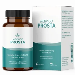 Menvigo® Prosta - Männergesundheit Komplex - reich an Kürbiskern, Sägepalme u.v.m.| Clearance
