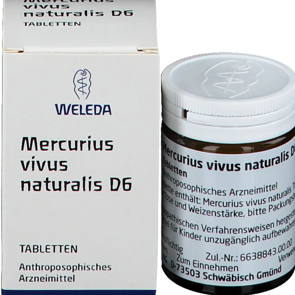 Mercurius vivus naturalis D6|WELEDA Hot