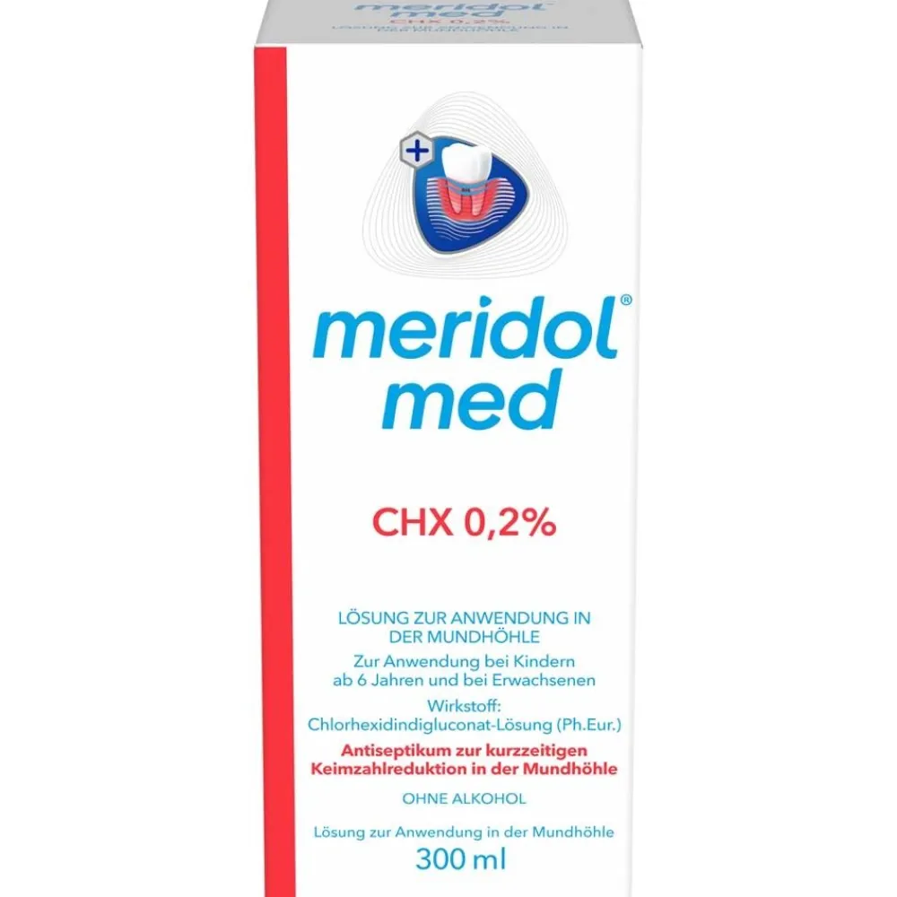 med CHX 0,2% Mundspülung|Meridol New