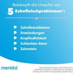 Zahnfleischschutz & Sanftes Weiss Zahnpasta|Meridol New