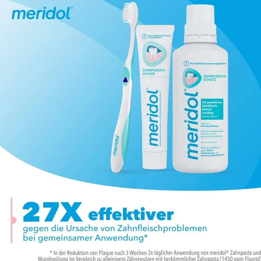 Zahnfleischschutz Zahnpasta bei Zahnfleischbluten>Meridol Online