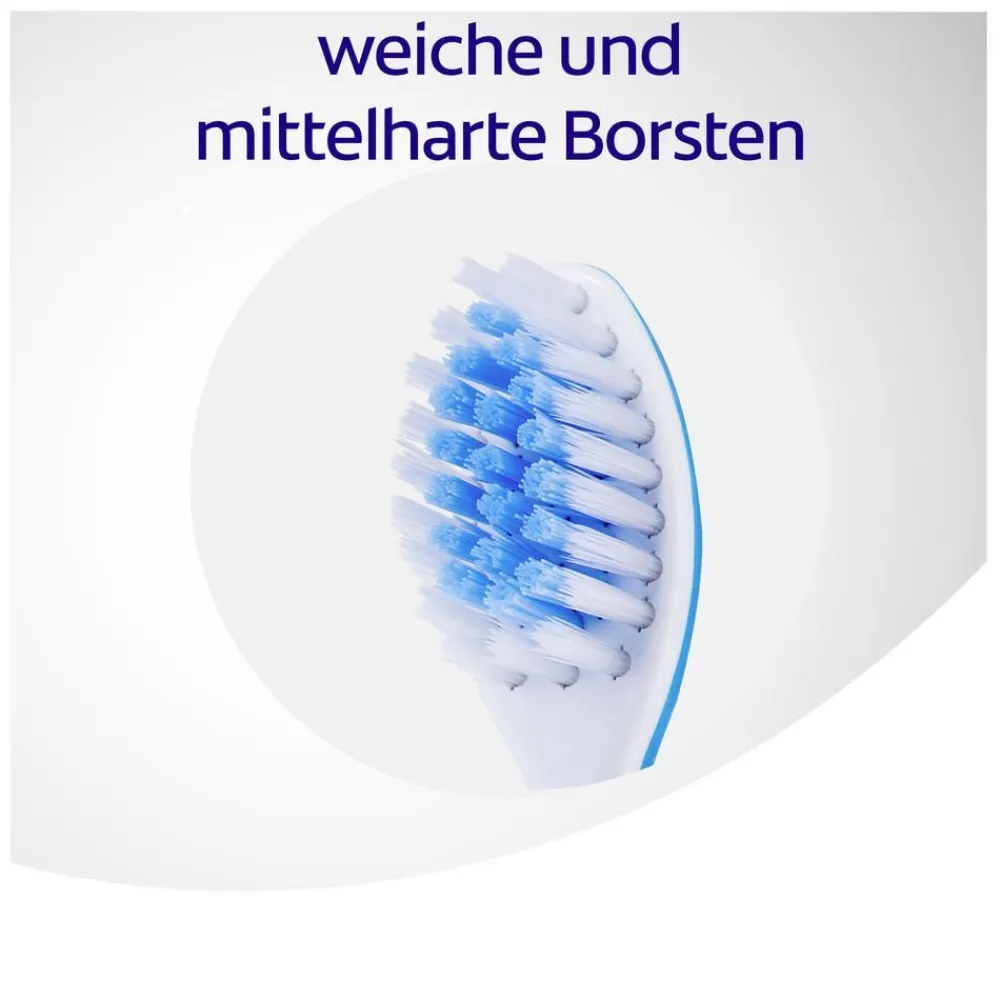 Zahnfleischschutz Zahnbürste mit mittelharten Borsten|Meridol Online