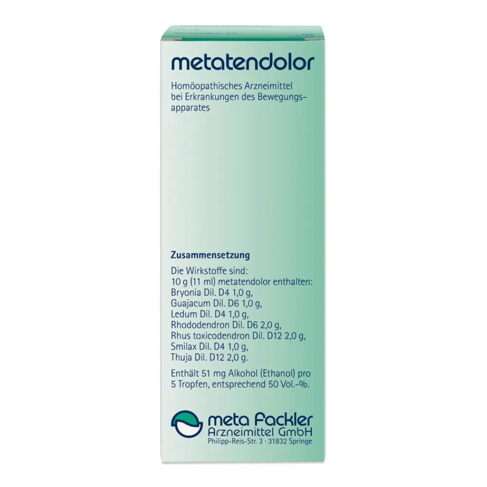 metatendolor Mischung| Hot