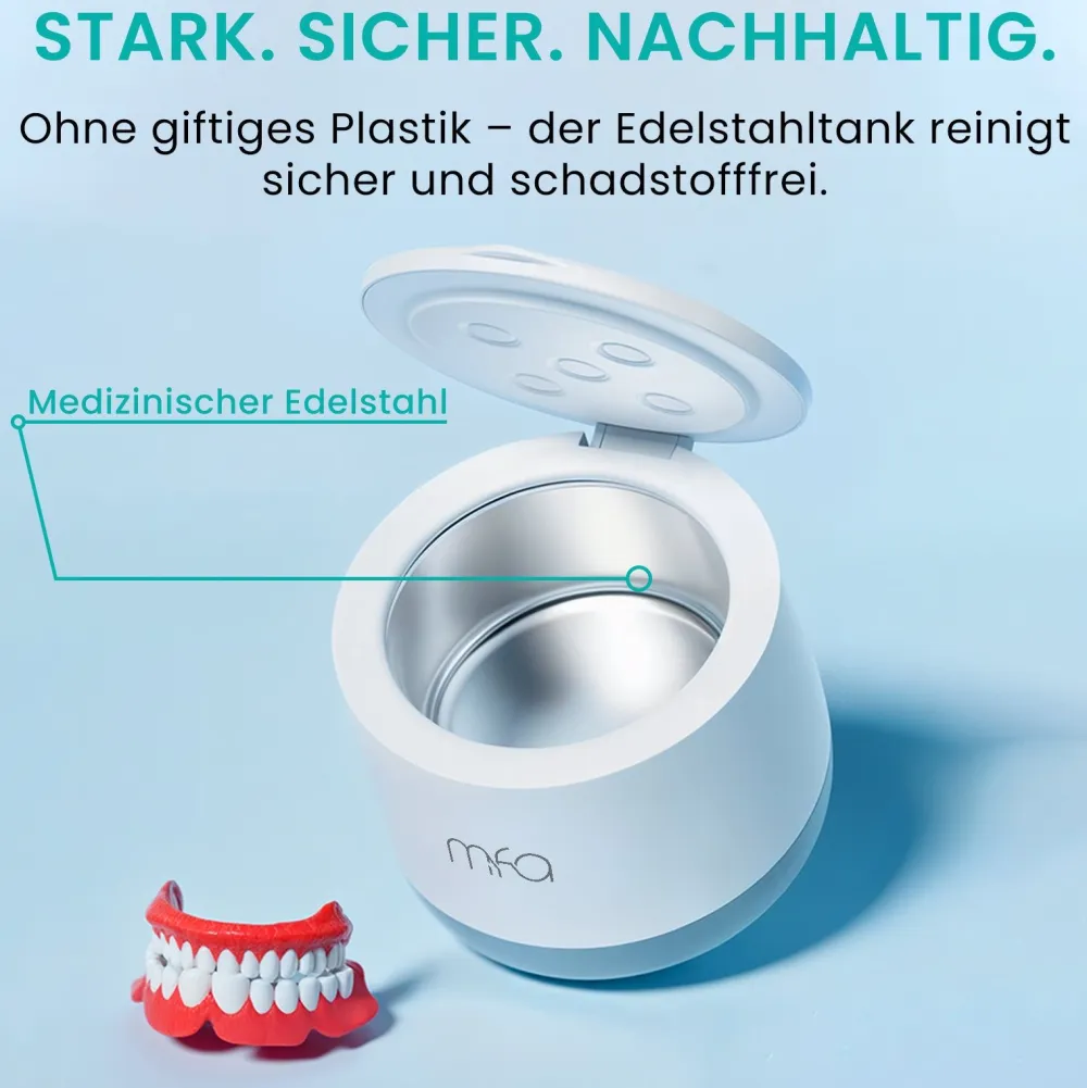 mfa® Ultraschallreiniger für Zahnprothesen und Zahnschienen| Best