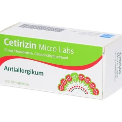 Micro Labs® 10 mg Filmtabletten|Cetirizin Outlet