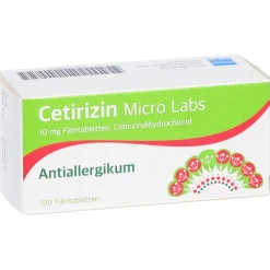 Micro Labs® 10 mg Filmtabletten|Cetirizin Outlet