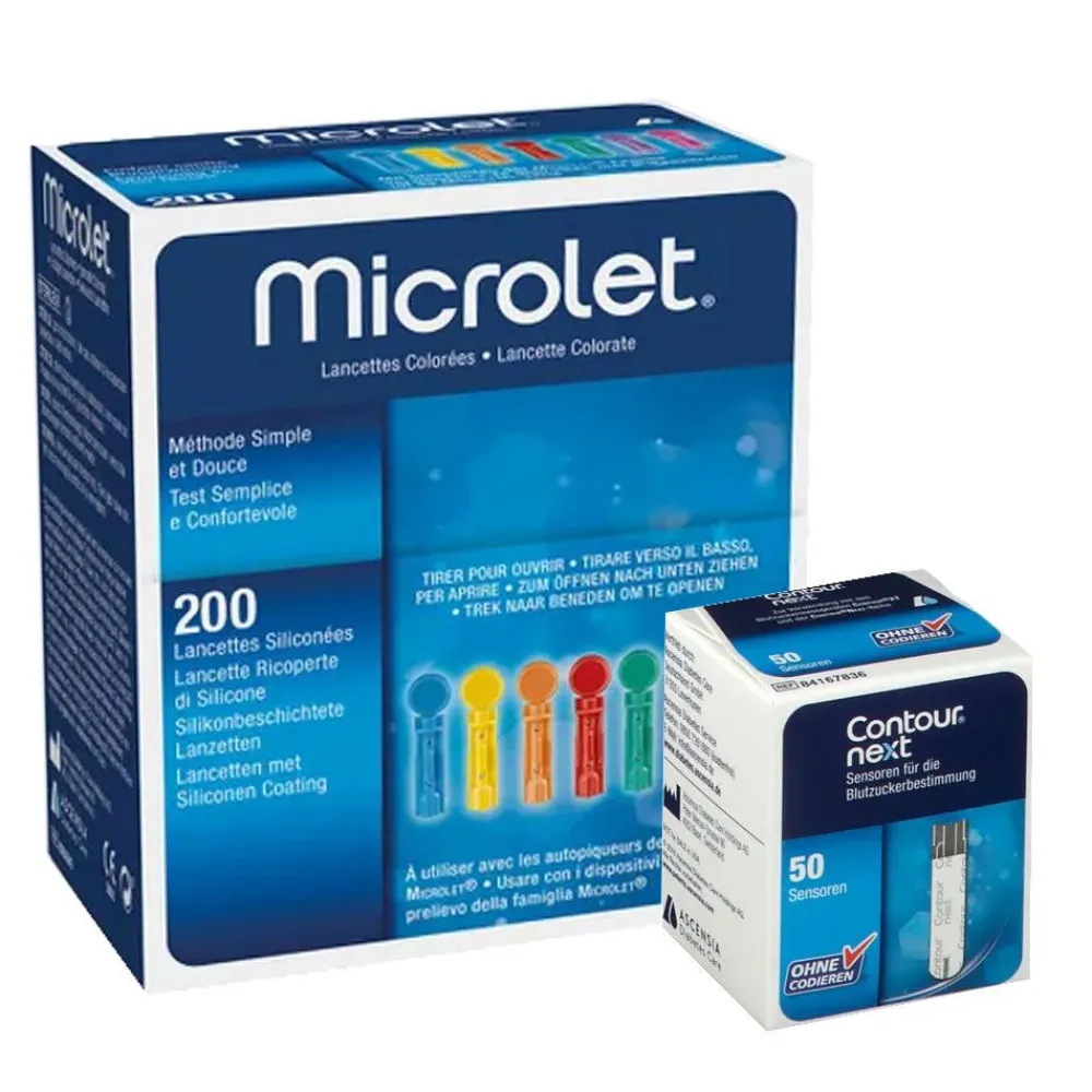 Microlet® Lanzetten + CONTOUR® NEXT Sensoren> Clearance