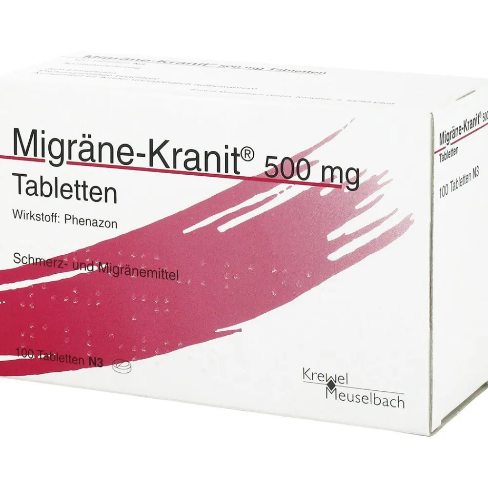 Migräne-Kranit® 500 mg Tabletten> New