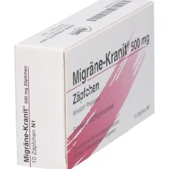 Migräne-Kranit® 500 mg Zäpfchen> Outlet