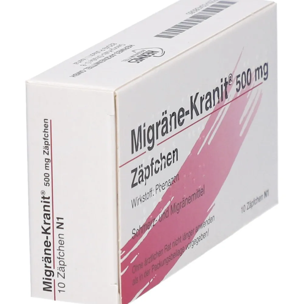 Migräne-Kranit® 500 mg Zäpfchen> Outlet