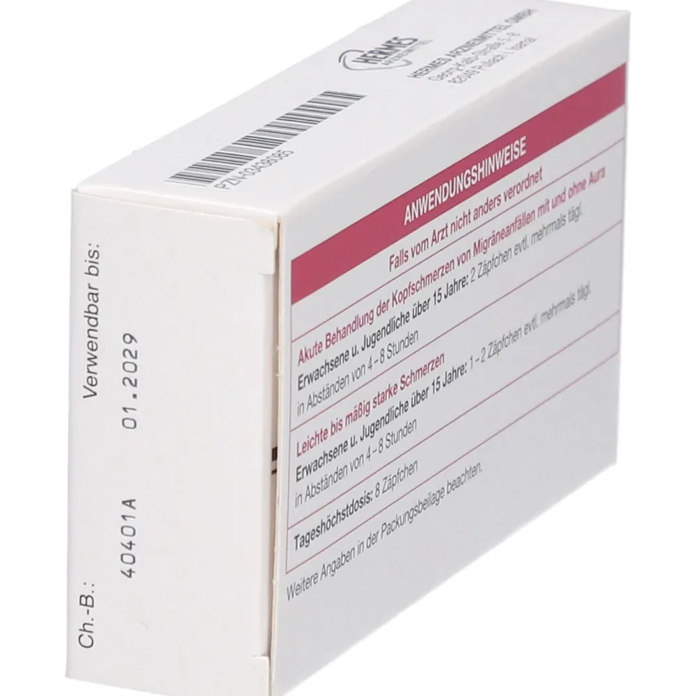 Migräne-Kranit® 500 mg Zäpfchen> Outlet