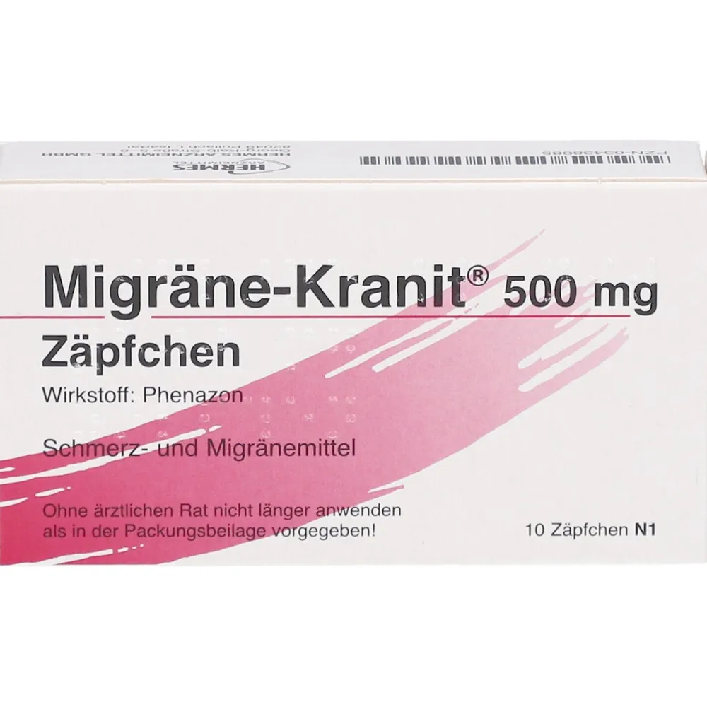 Migräne-Kranit® 500 mg Zäpfchen> Outlet