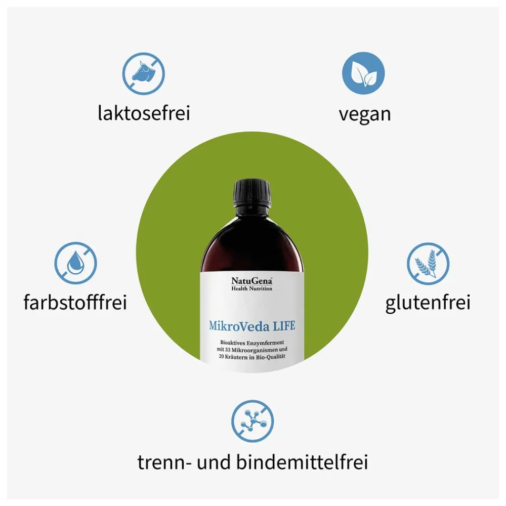 MikroVeda LIFE 33 Bakterienstämme + 20 Kräuter Bio> Clearance