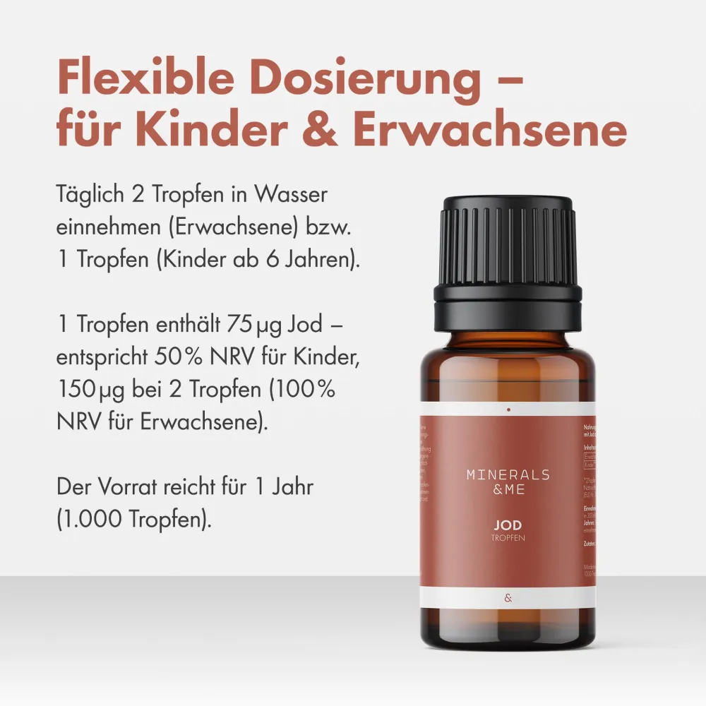 MINERALS & ME® Jod Tropfen> Discount