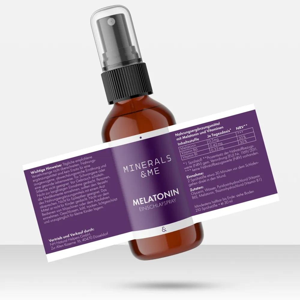 MINERALS & ME® Melatonin Einschlafspray|