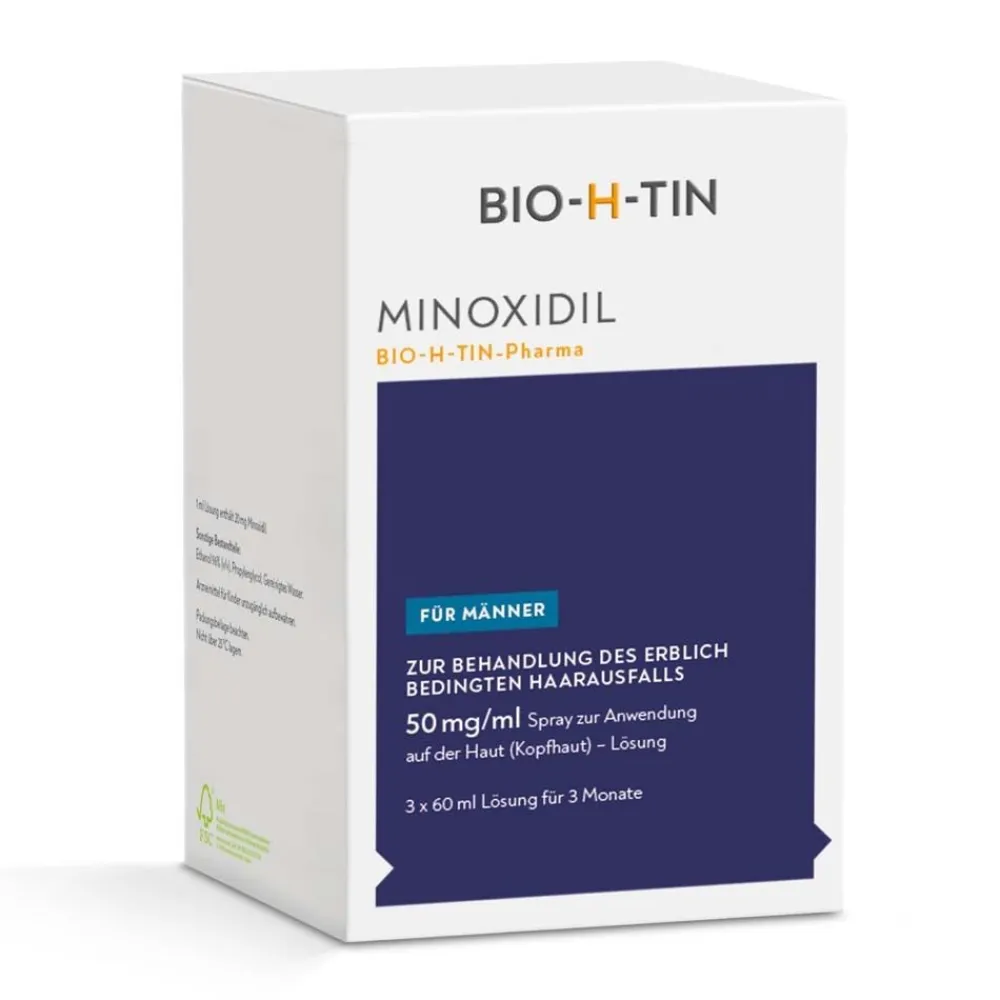 MINOXIDIL ® 50mg/ml für Männer|Bio-H-Tin Sale