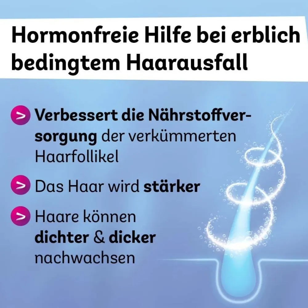 Minoxidil Dexcel® 20 mg/ml Spray, bei erblich bedingtem Haarausfall bei Frauen| Clearance