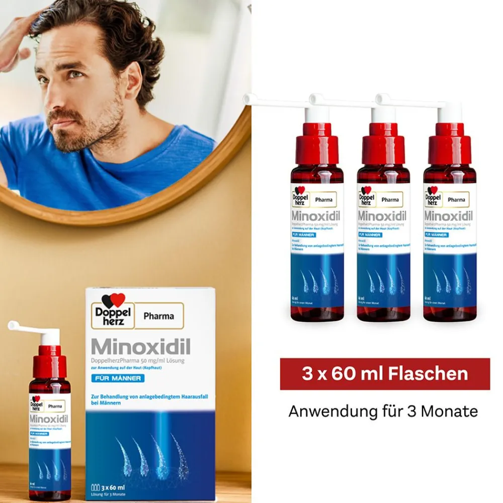 MINOXIDIL Pharma 50 mg/ml|Doppelherz Sale