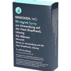 Minoxidil NIO® 50mg/ml Spray zur Anwendung auf der Kopfhaut> Online