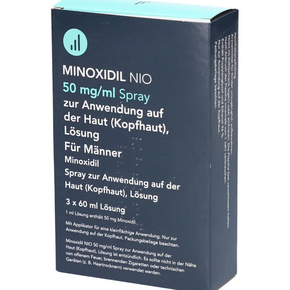 Minoxidil NIO® 50mg/ml Spray zur Anwendung auf der Kopfhaut> Online
