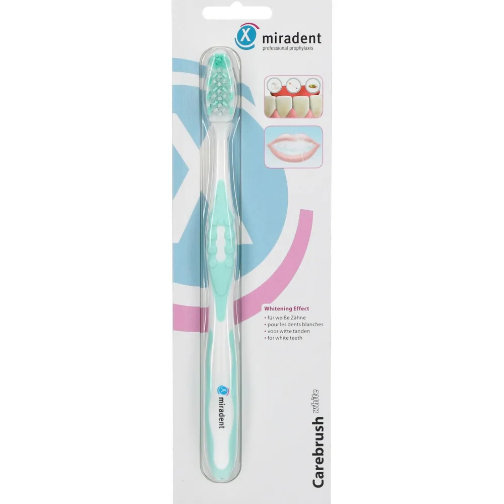 Carebrush white grün>Miradent Best