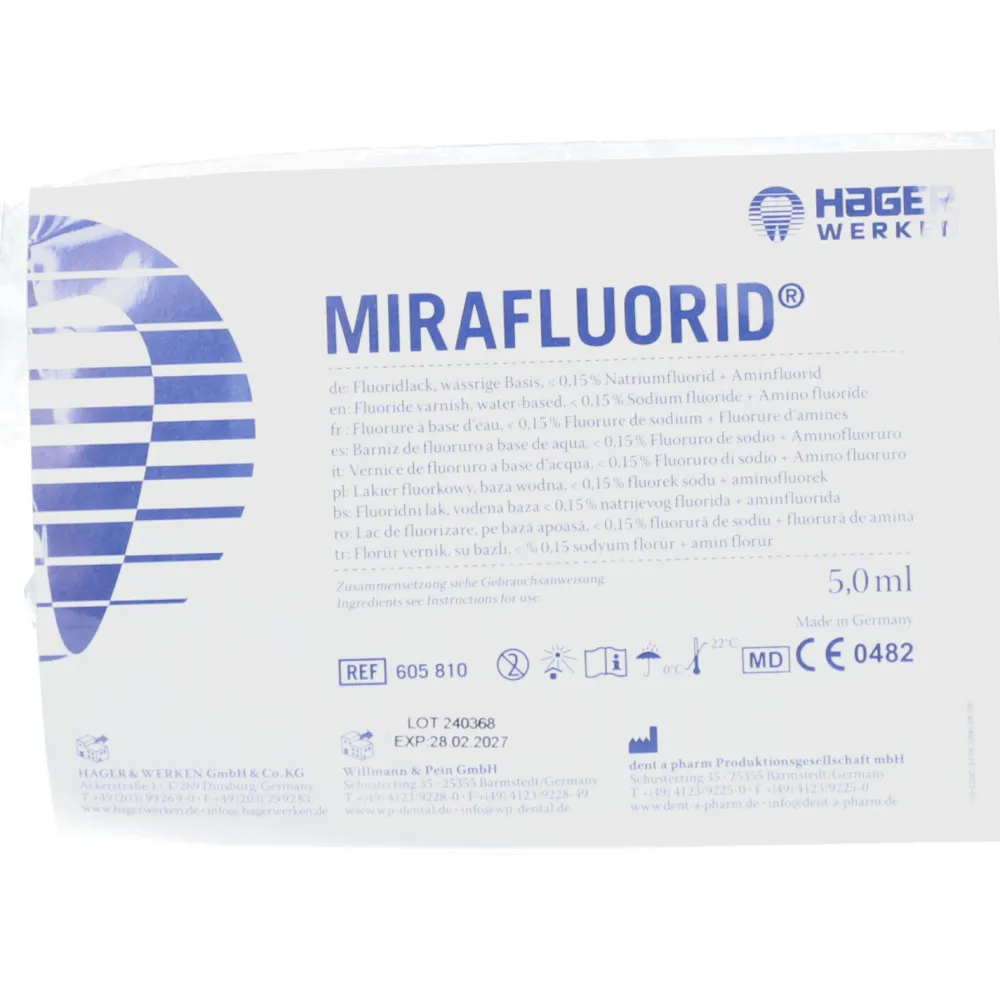 Mirafluorid® 0,15% F Emulsion>Miradent