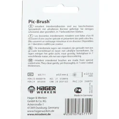 Pic-Brush® Ersatz-Interdentalbürsten orange konisch 2,5 - 5,0 mm>Miradent Discount