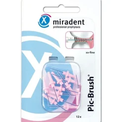 Pic-Brush® Ersatz-Interdentalbürsten pink xx-fine 1,6 mm|Miradent