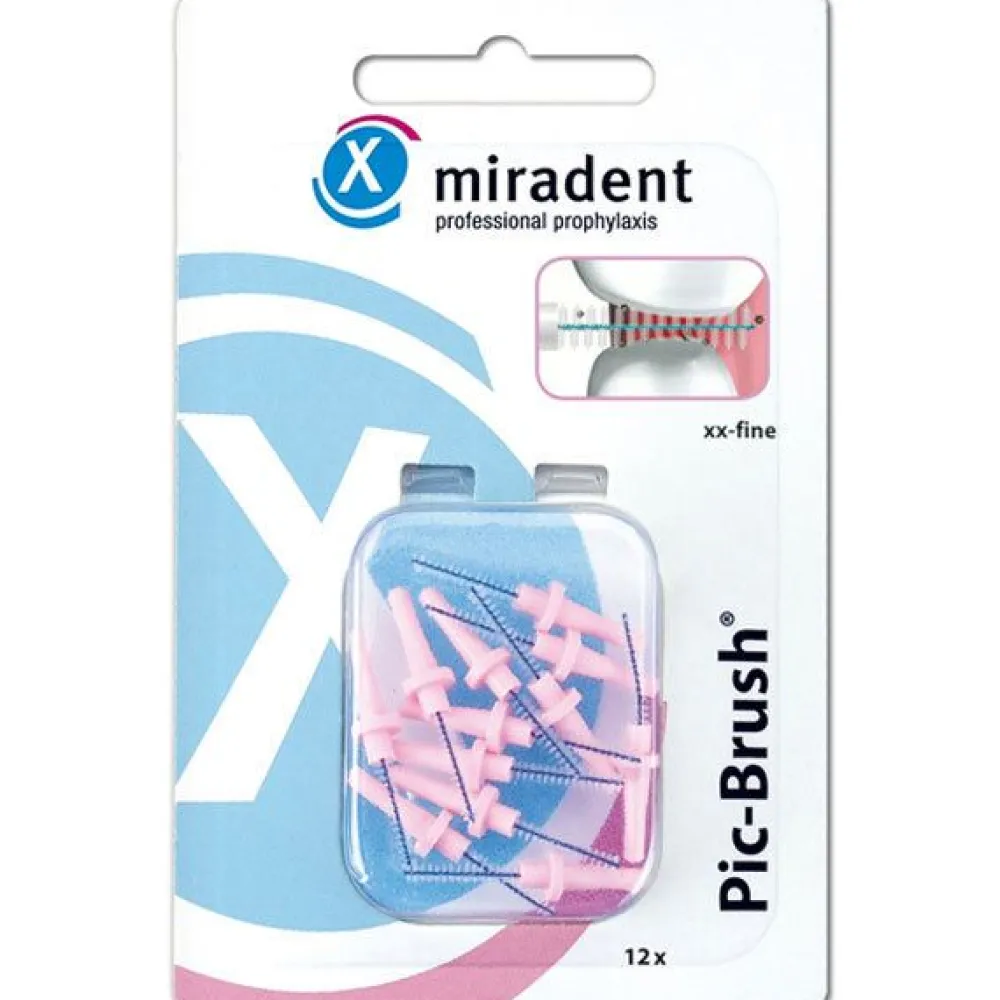 Pic-Brush® Ersatz-Interdentalbürsten pink xx-fine 1,6 mm|Miradent