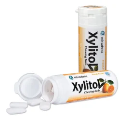 Xylitol Chewing Gum Frucht>Miradent New