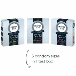 Probierpackung 53-57-60|MISTER SIZE Outlet