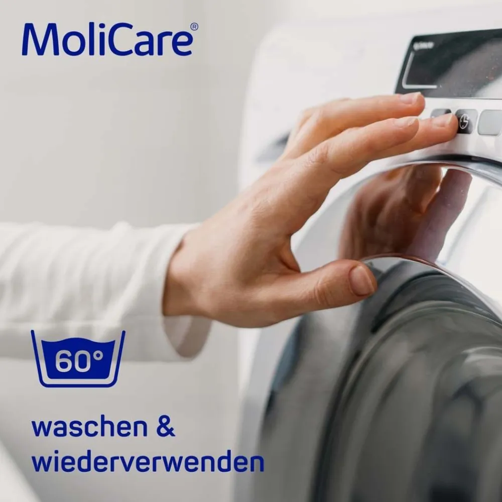 MEN – Diskrete waschbare Inkontinenzhose, schützende Boxershorts für sehr leichte Blasenschwäche, Größe M schwarz>MoliCare