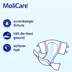 MoliCare Slip Day Erwachsenenwindeln: zuverlässiger Schutz am Tag bei starker Inkontinenz, Gr. L (100-150cm Hüftumfang)| Sale