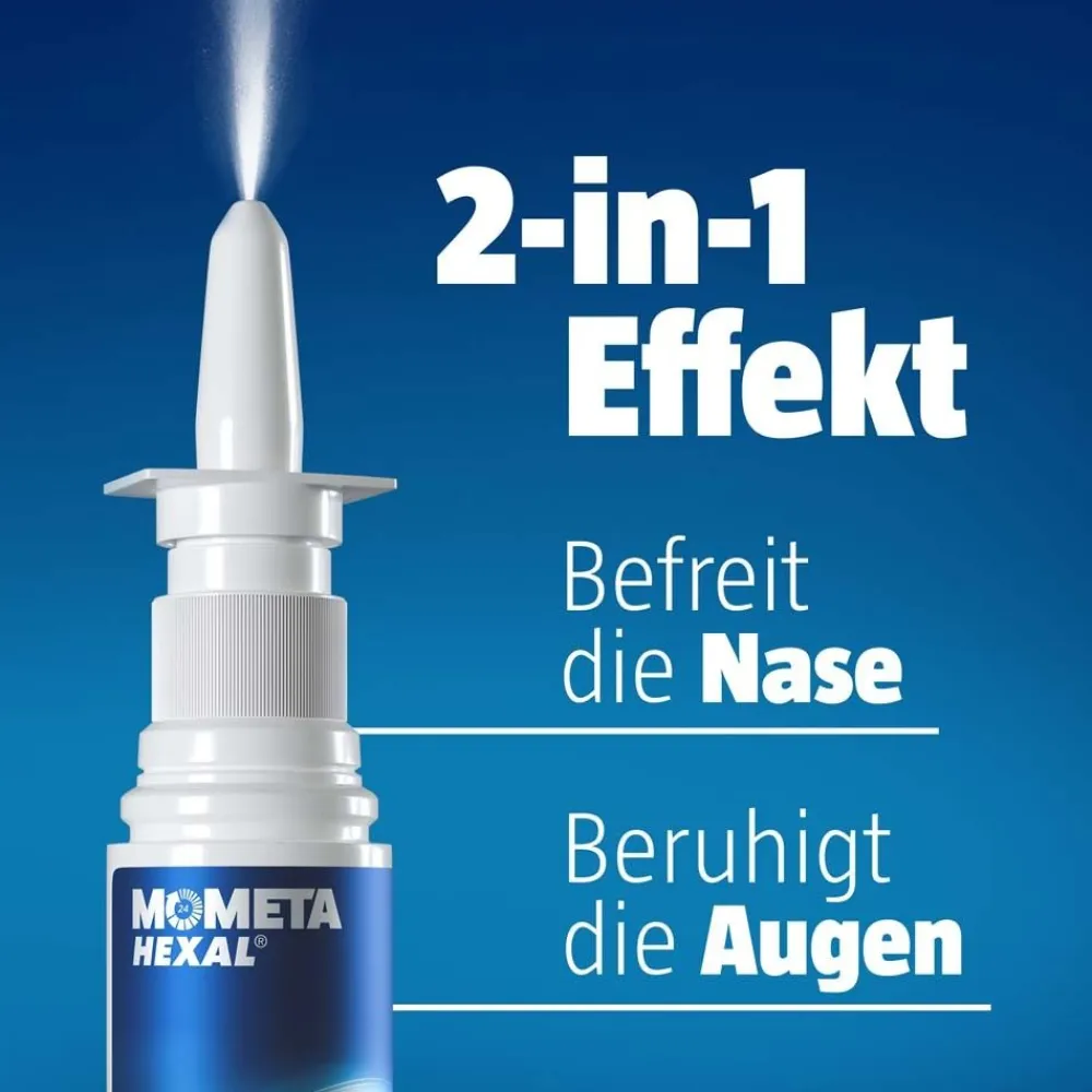 Mometa® – Sprüh Deinen Heuschnupfen weg! Wirkstarkes Allergie-Nasenspray>Hexal Best