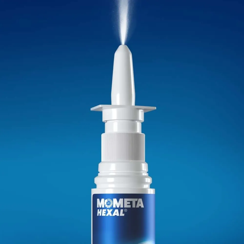 Mometa® – Sprüh Deinen Heuschnupfen weg! Wirkstarkes Allergie-Nasenspray>Hexal Best