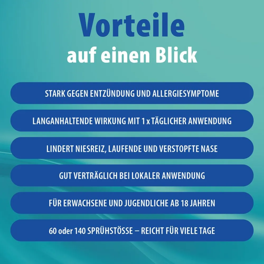 MOMETASON PUREN Heuschnupfenspray 50µg/Sprühstoß|