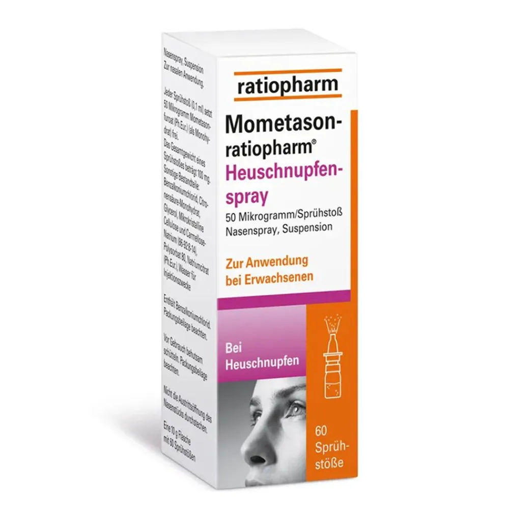 Mometason Nasenspray - bei Heuschnupfen|ratiopharm New