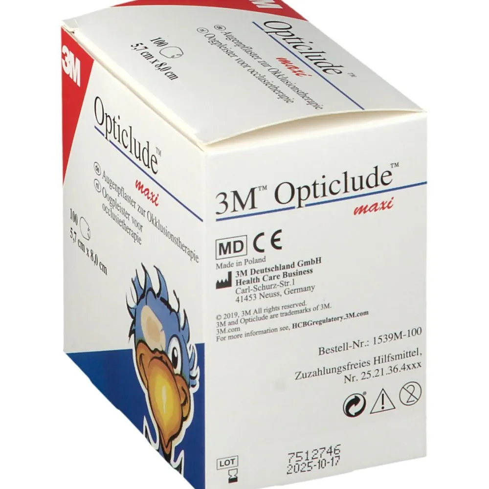 3M™ Opticlude™ Standard Hautfarben maxi| Outlet