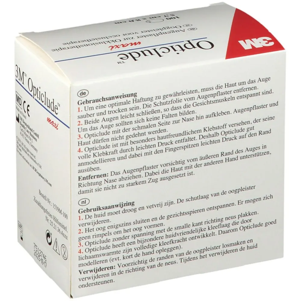 3M™ Opticlude™ Standard Hautfarben maxi| Outlet